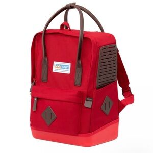 Kurgo Nomad carrier backpack red